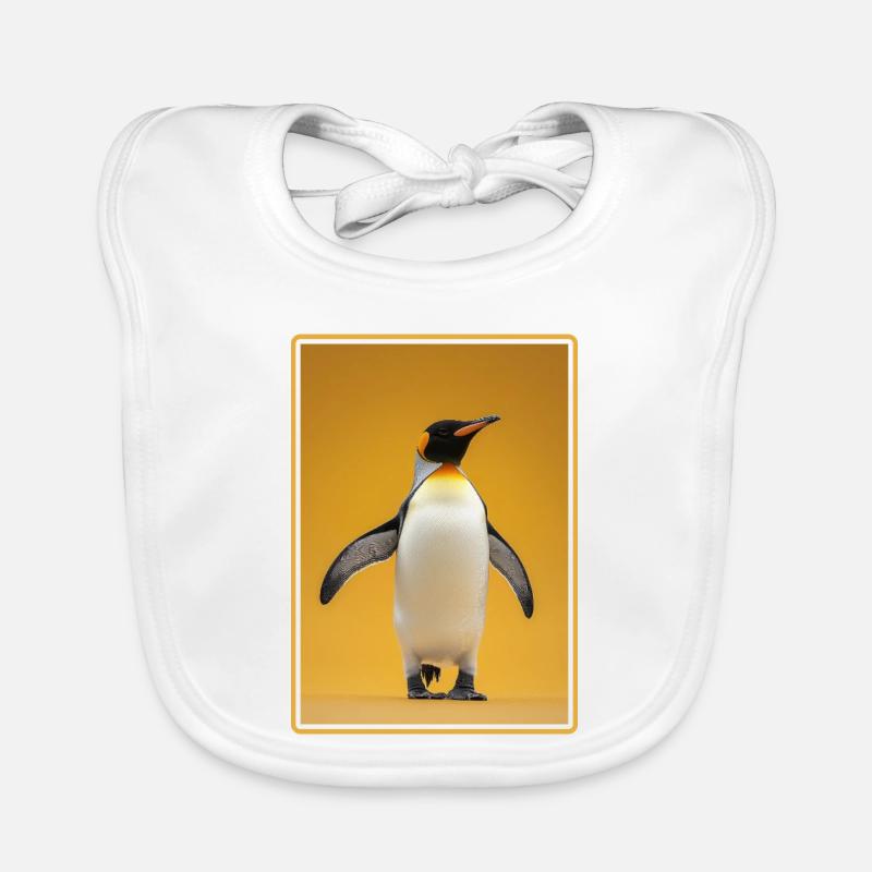 Pinguine Pinguin Baby Bio-Lätzchen