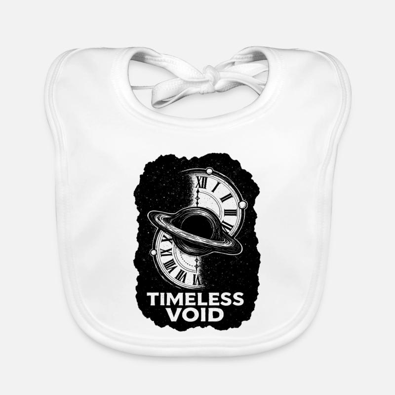TIMELESS VOID – Das schwarze Loch der Zeit Baby Bio-Lätzchen