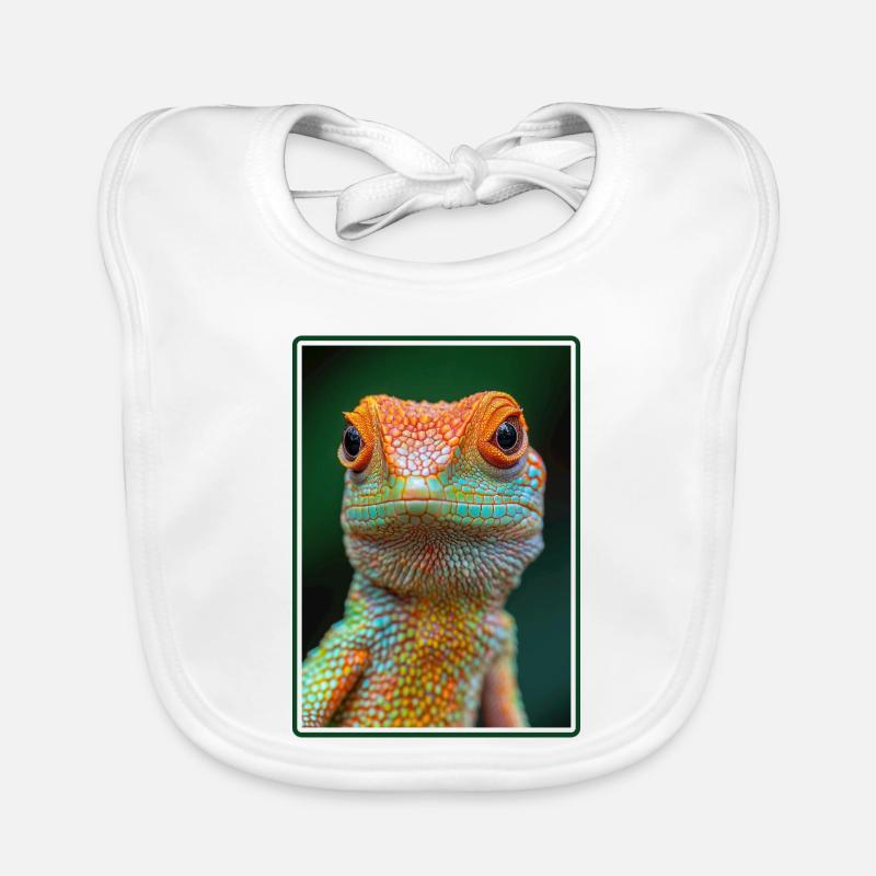 Lizards Lizard Organic Baby Bibs