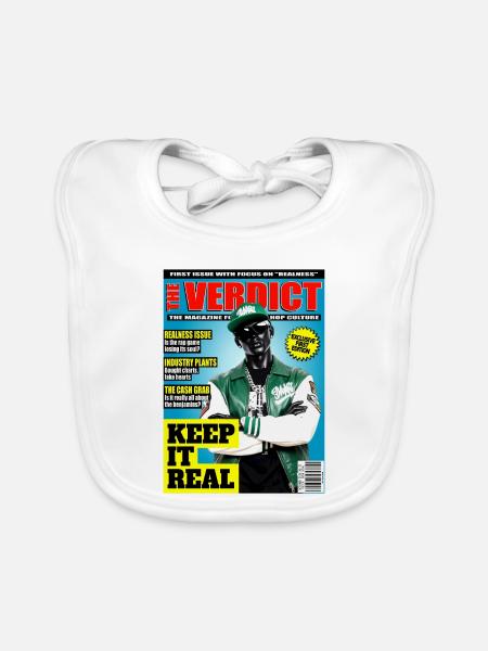 The Verdict: Issue 01 - Realness - Baby Bio-Lätzchen - Weiß