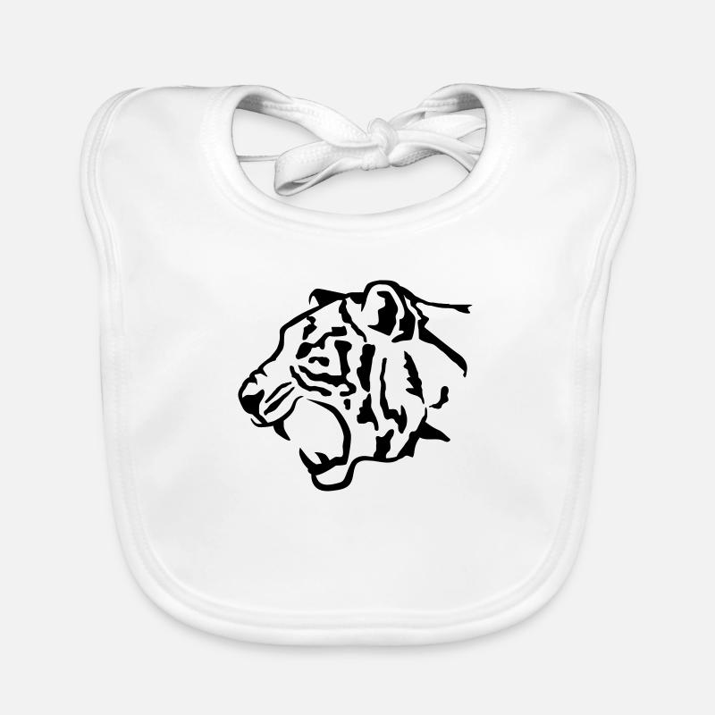 tigre Bavoir bio Bébé