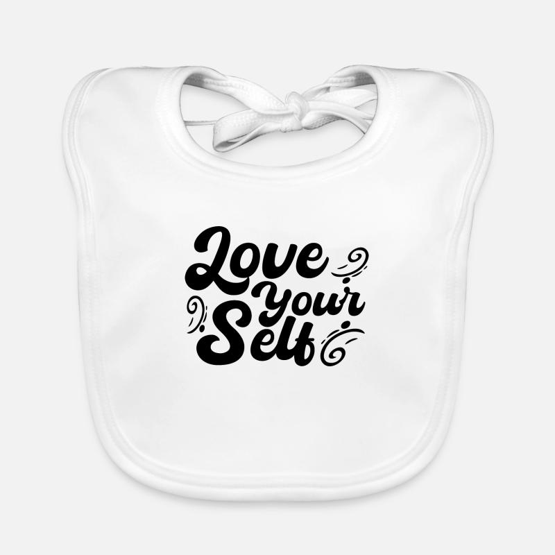 Love your self Bavoir bio Bébé