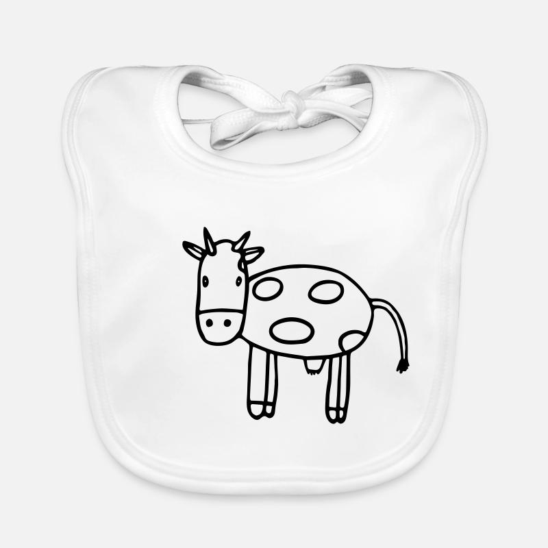 cow Organic Baby Bibs