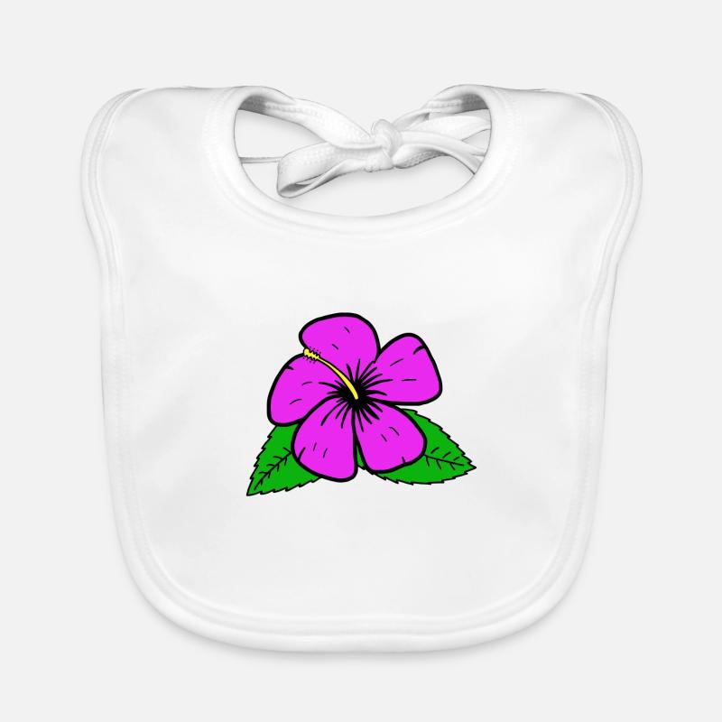 Fleur Bavoir bio Bébé