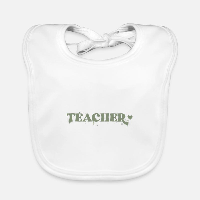 Enseignant Bavoir bio Bébé