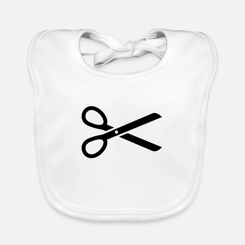 Ciseaux Bavoir bio Bébé