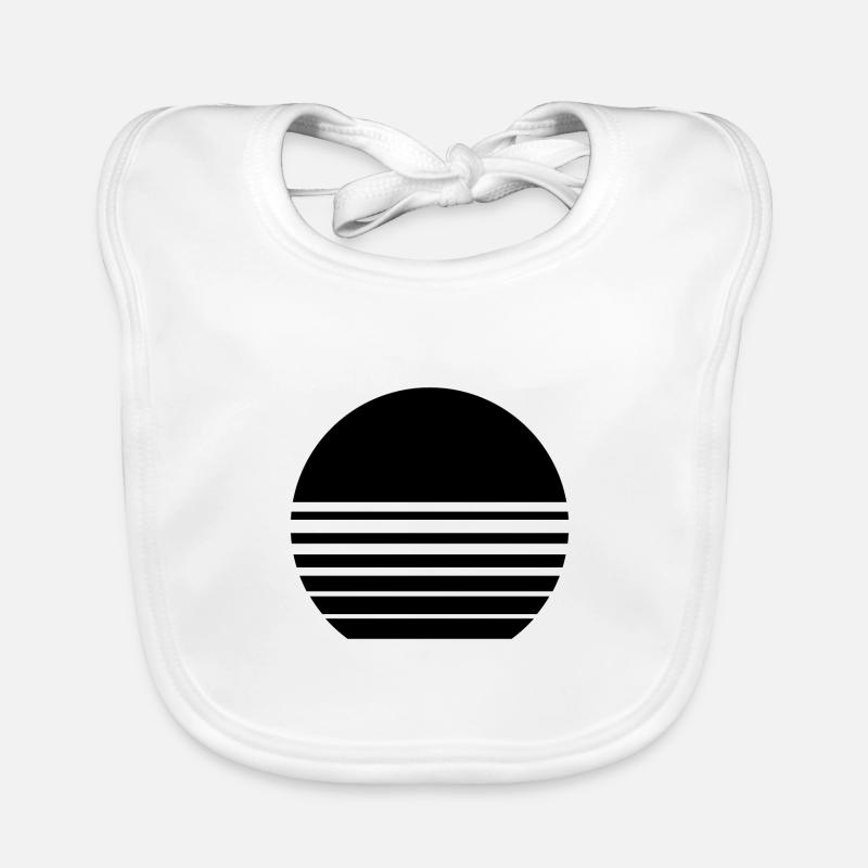 sunset Organic Baby Bibs
