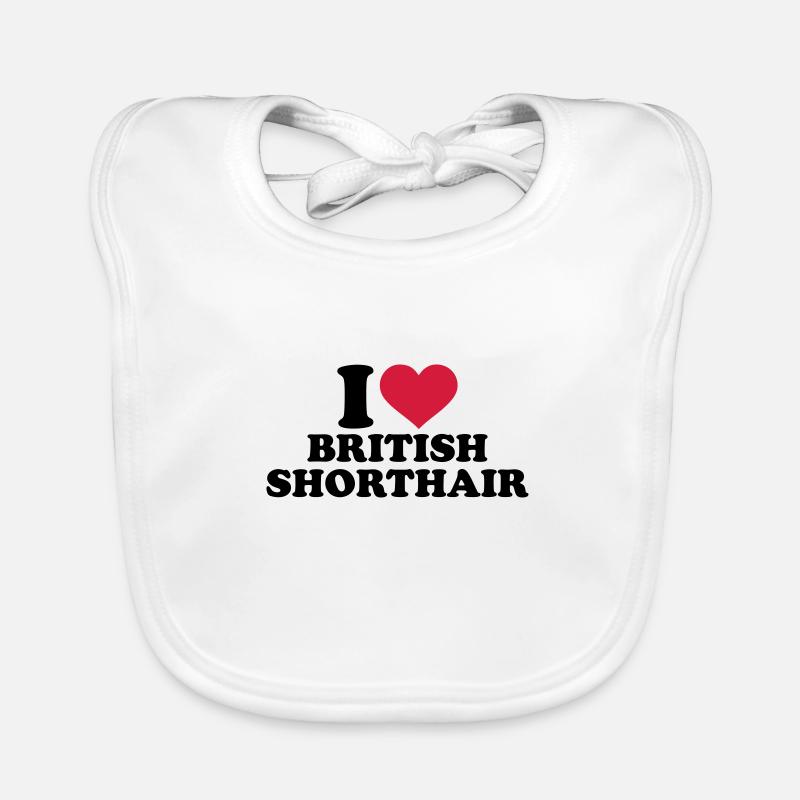 Britisch Kurzhaar Katze Baby Bio-Lätzchen