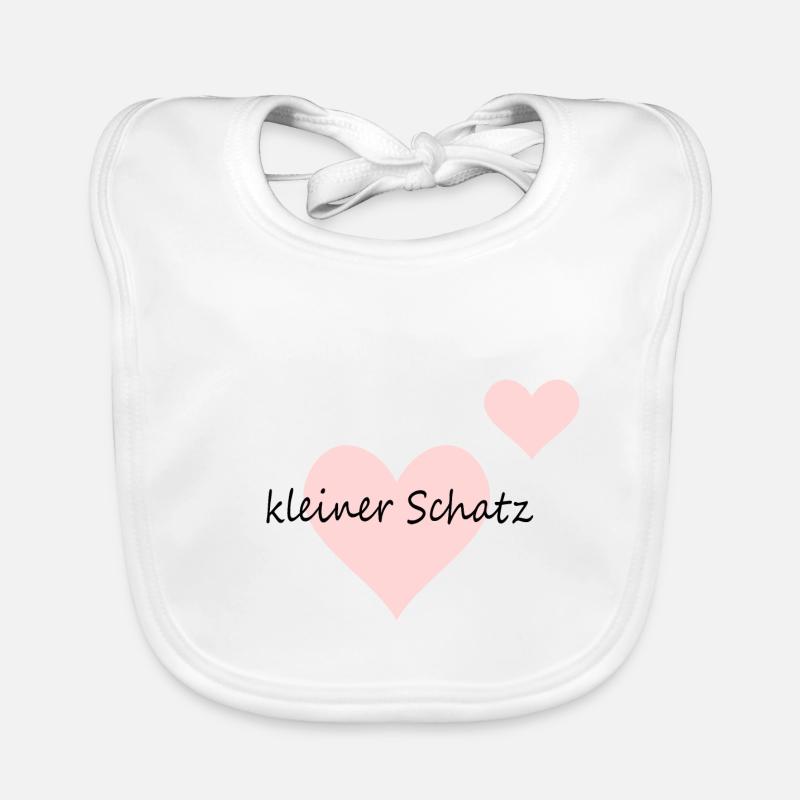 Kleiner Schatz rosa Baby Bio-Lätzchen
