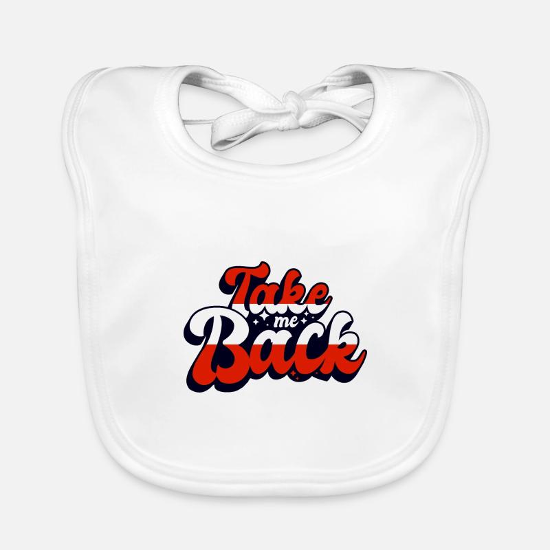 Austria Flag Homesickness Austria Austrian Organic Baby Bibs