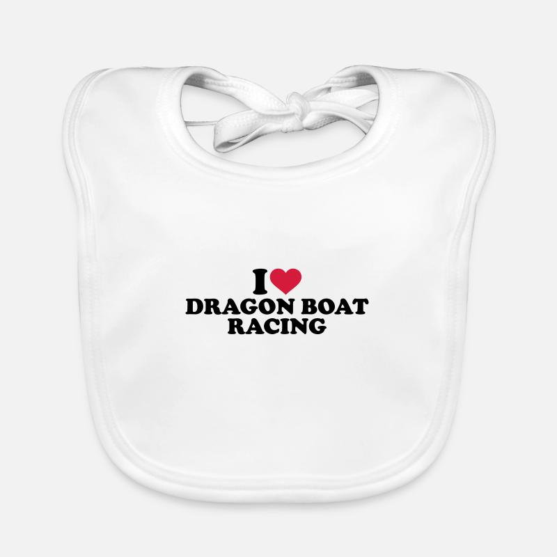 Drachenboot Baby Bio-Lätzchen