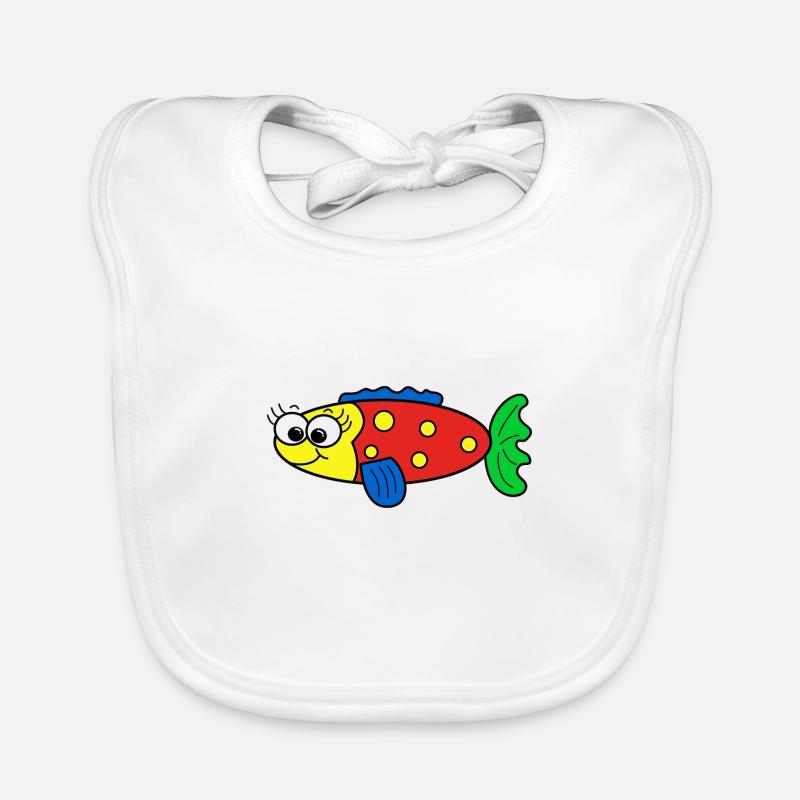 Fish Organic Baby Bibs