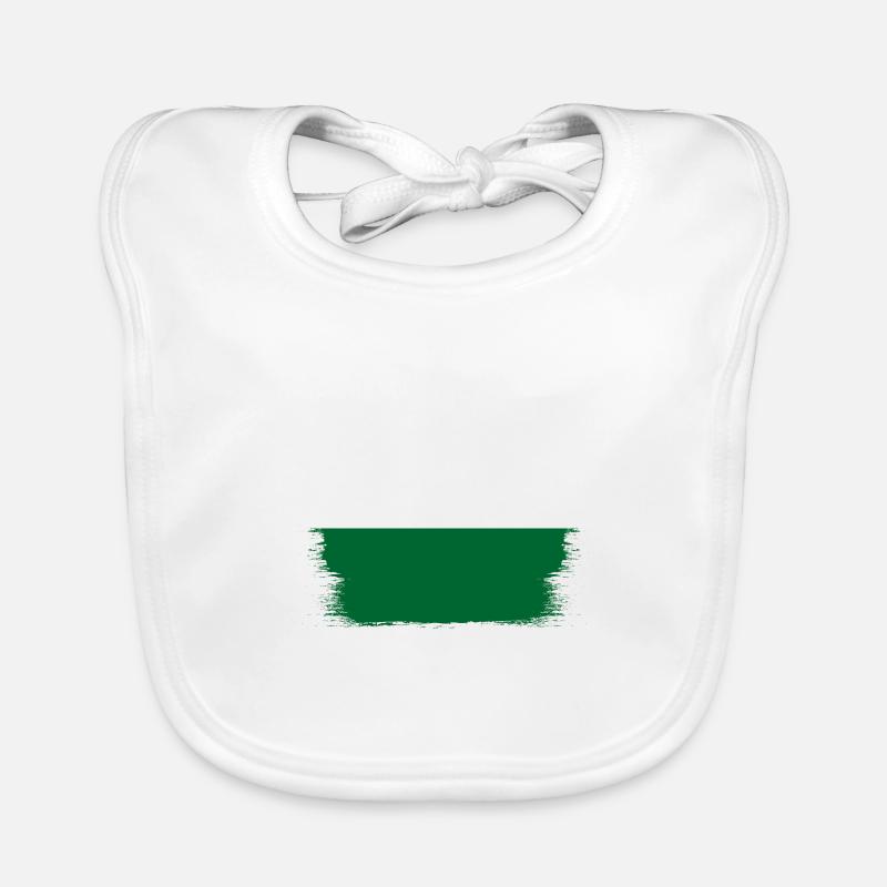 Drapeau de Saxe Drapeau saxon Ossi Holiday SN Bavoir bio Bébé