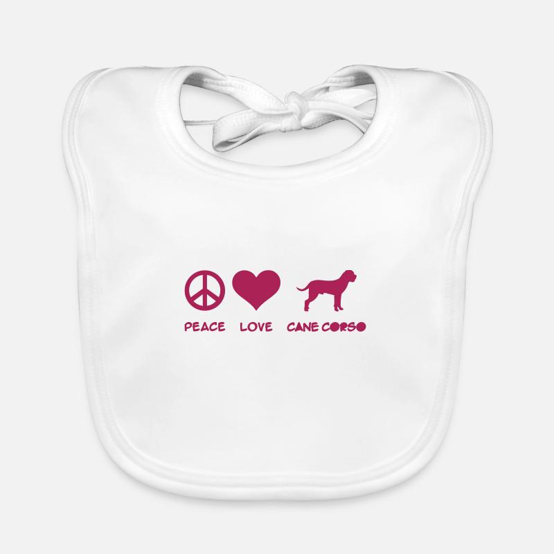 Cane Corso Organic Baby Bibs