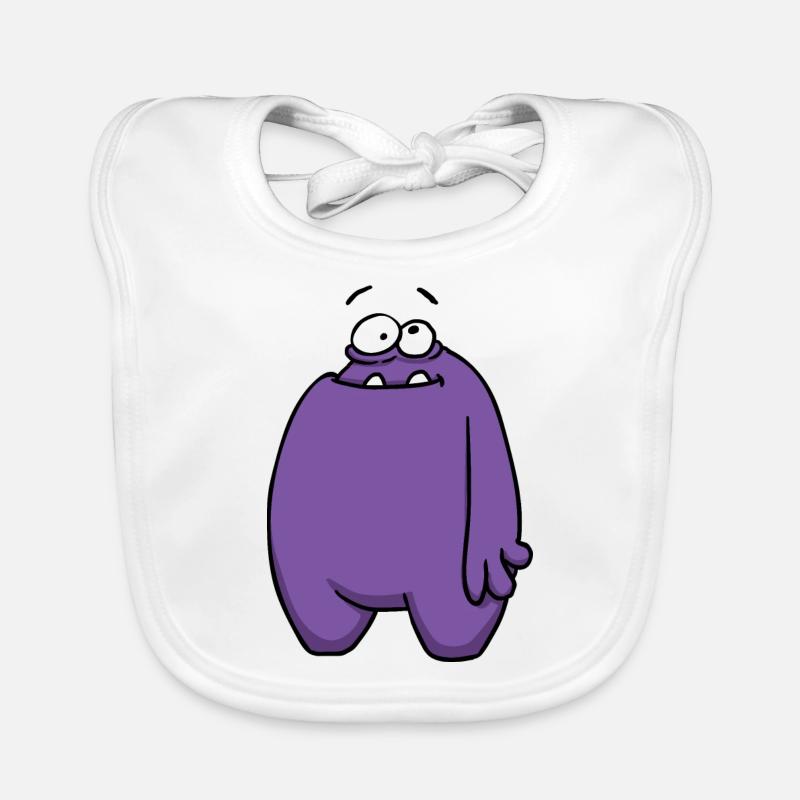 PlumBoo totale - Baby Bio-Lätzchen - Weiß