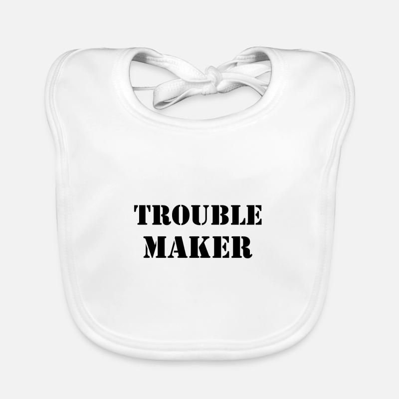 Trouble Maker Organic Baby Bibs