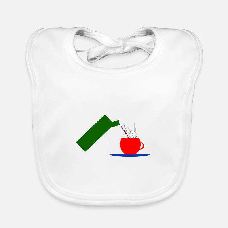 Coffee, coffee lovers, coffee drinkers Organic Baby Bibs