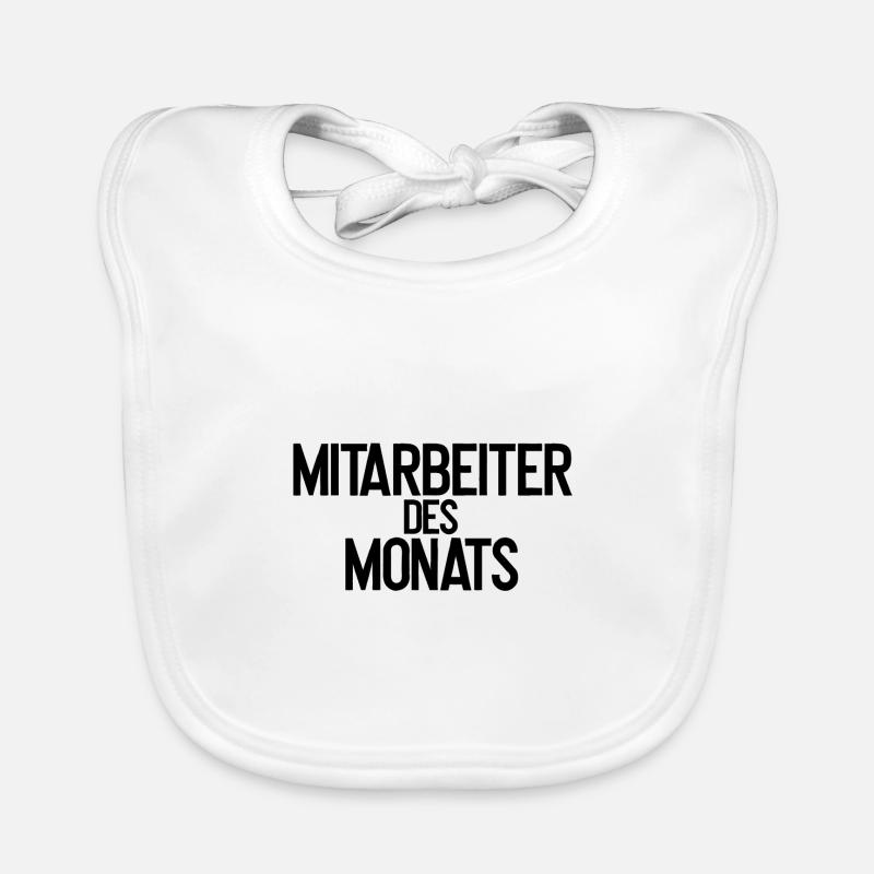 Employé du mois Bavoir bio Bébé