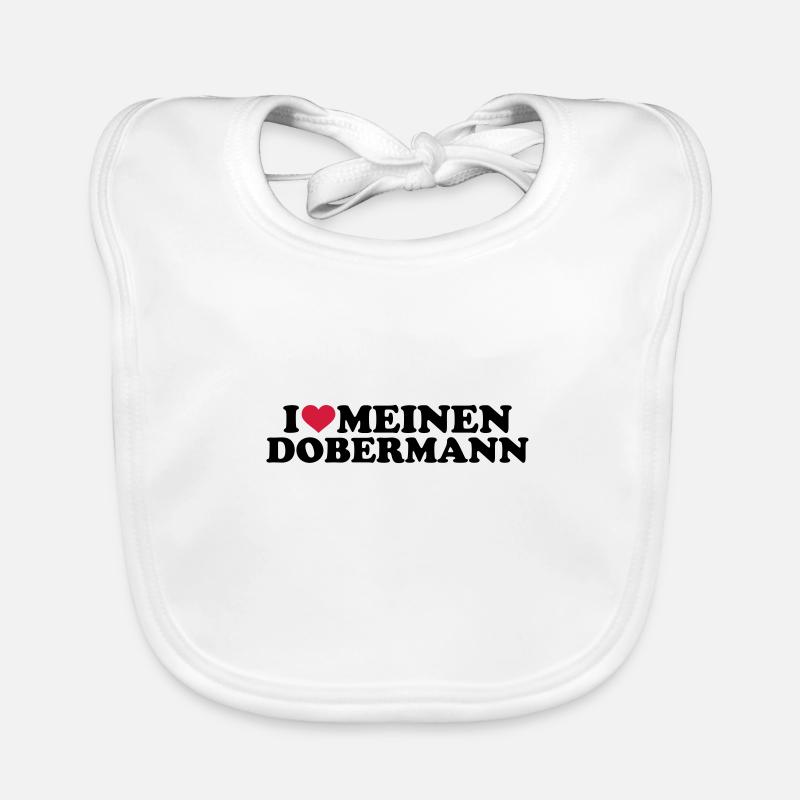 Dobermann Baby Bio-Lätzchen