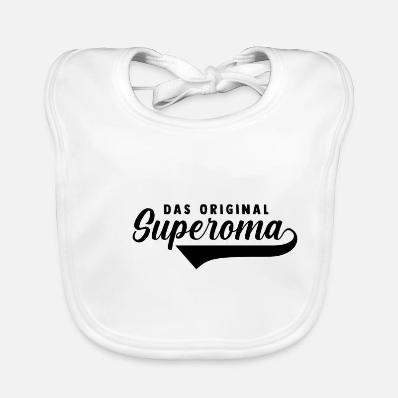 Großmutter Oma Baby Bio-Lätzchen