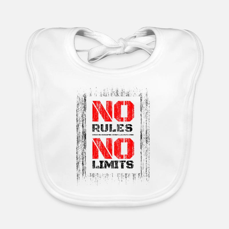 No Rules No Limits Organic Baby Bibs