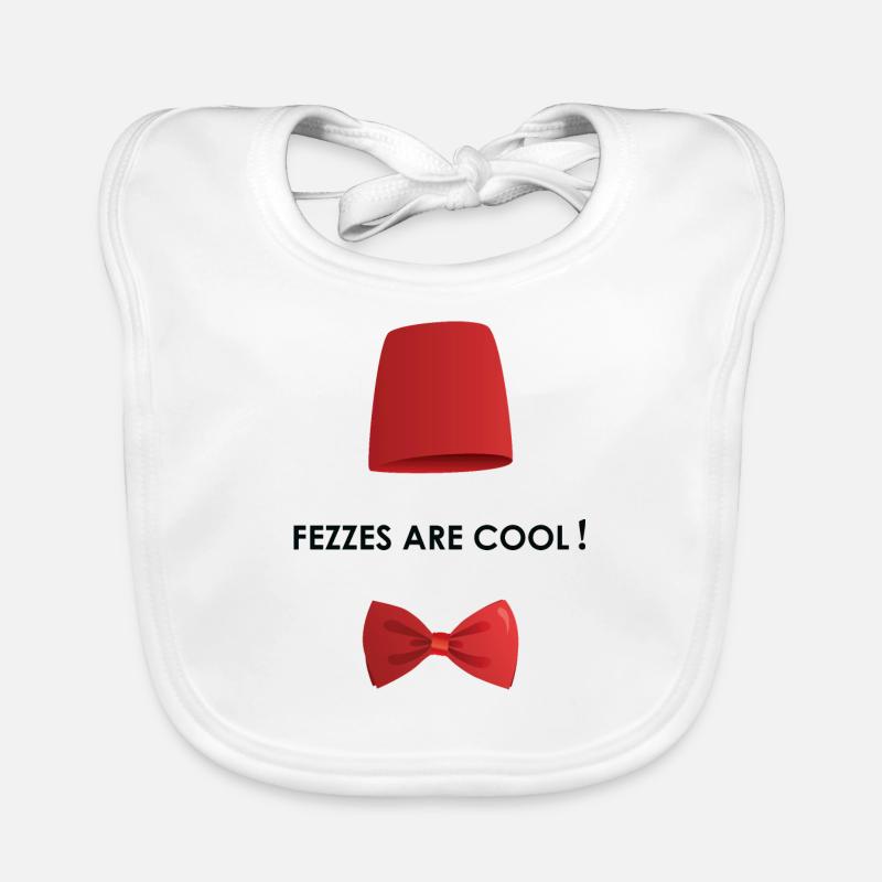 Les fez sont cool Bavoir bio Bébé