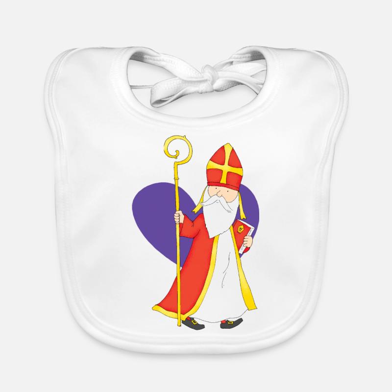 Sint met Hart Organic Baby Bibs