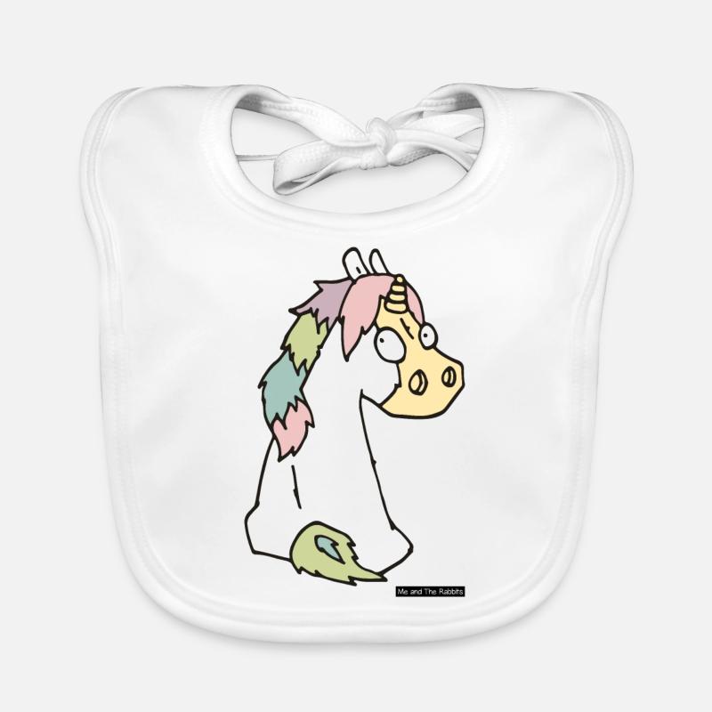 Pferd Nr 2 Baby Bio-Lätzchen