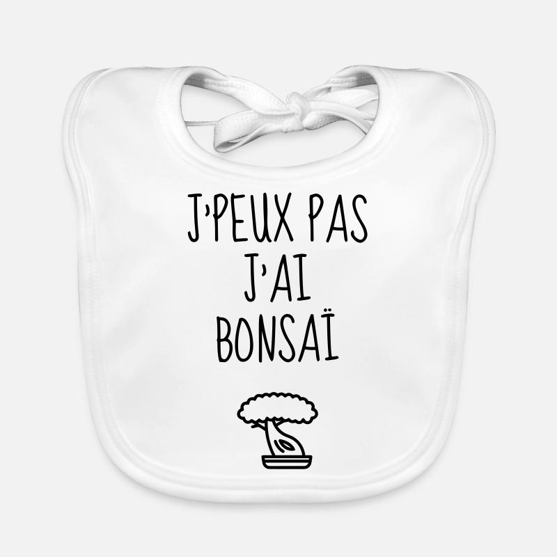 Bonsai / Bonsaika / Bonzai / Baum Baby Bio-Lätzchen