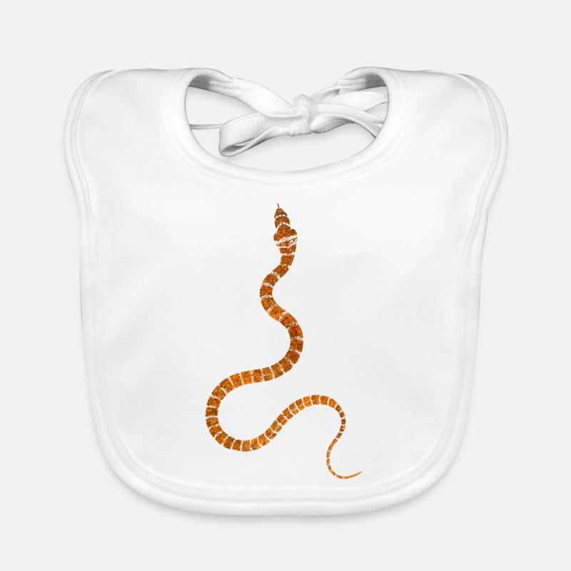 Snake Organic Baby Bibs