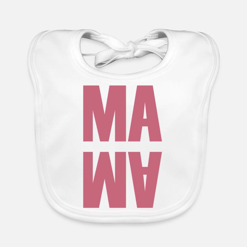Mama | Mutter | Muttertag Baby Bio-Lätzchen