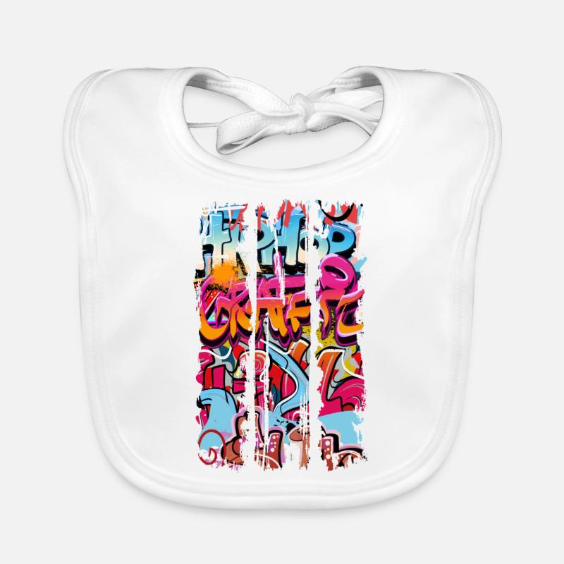 Graffiti Baby Bio-Lätzchen