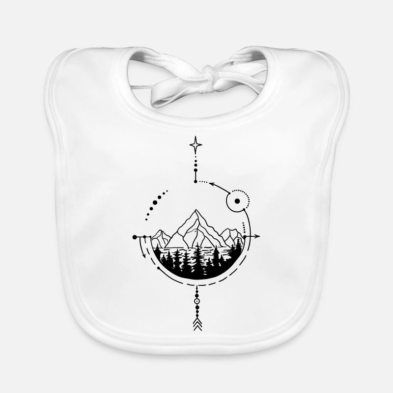 Boussole d’aventure Bavoir bio Bébé