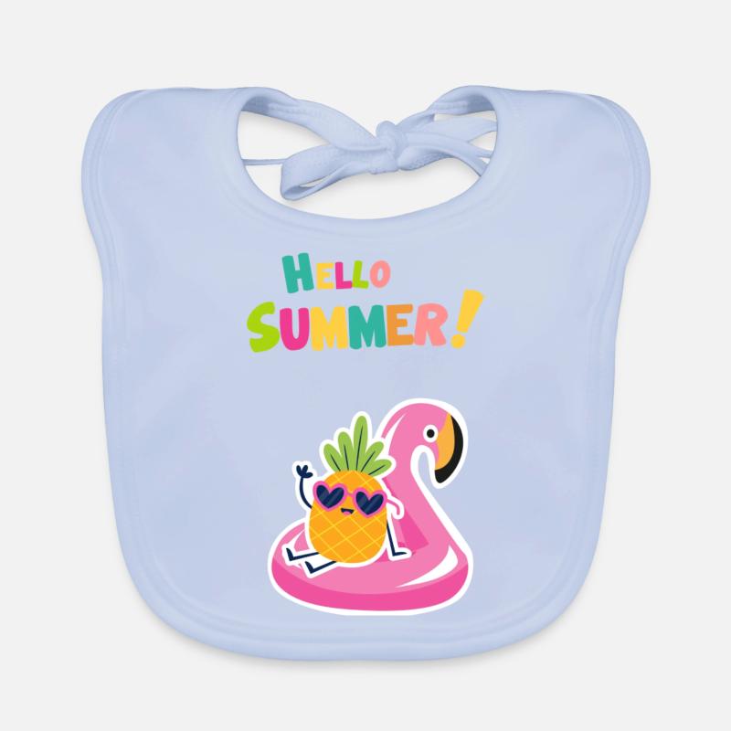 Hello Summer! Baby Bio-Lätzchen