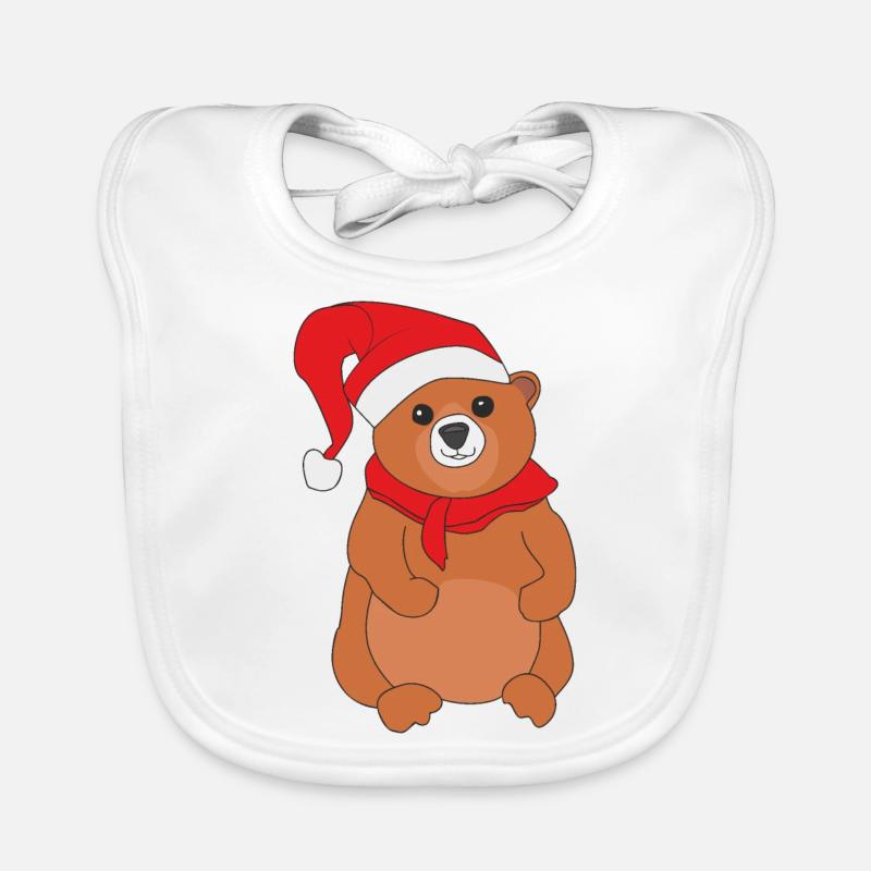 Nounours Bavoir bio Bébé