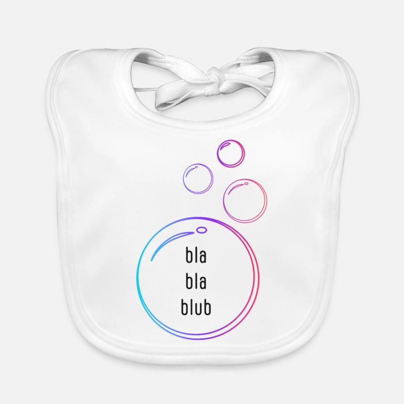 bla bla blub Baby Bio-Lätzchen