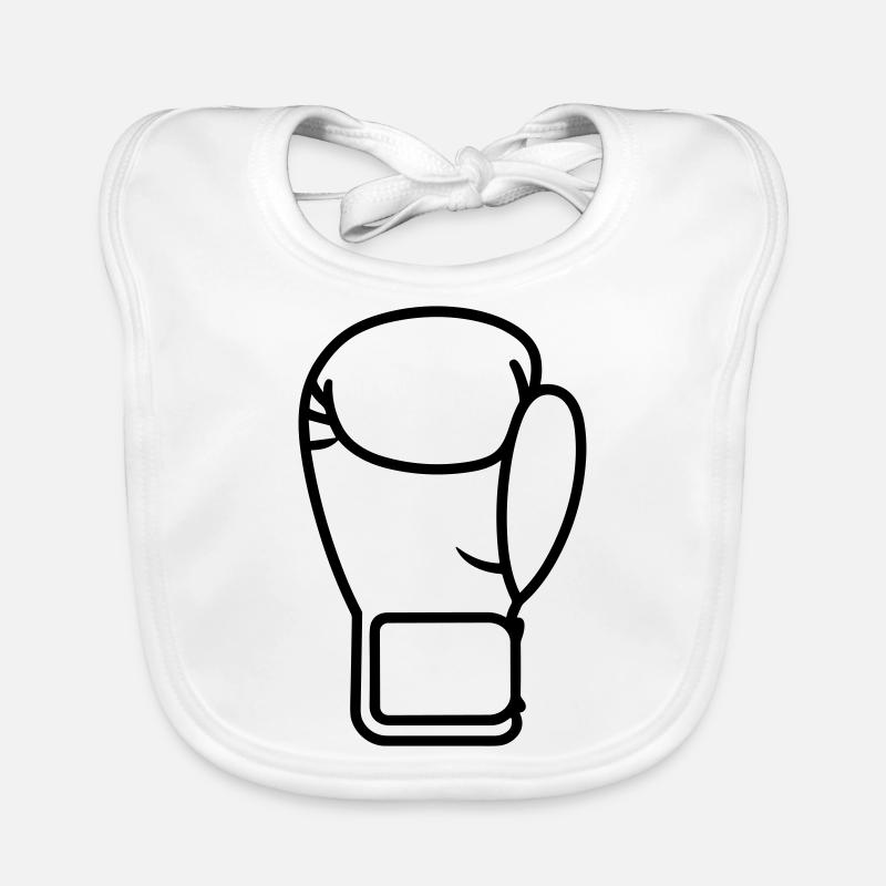 Boxing Glove Organic Baby Bibs