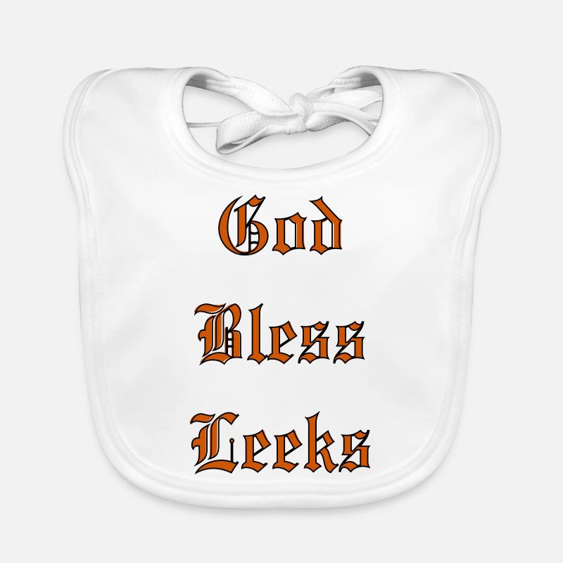 GodBlessLeeks Organic Baby Bibs
