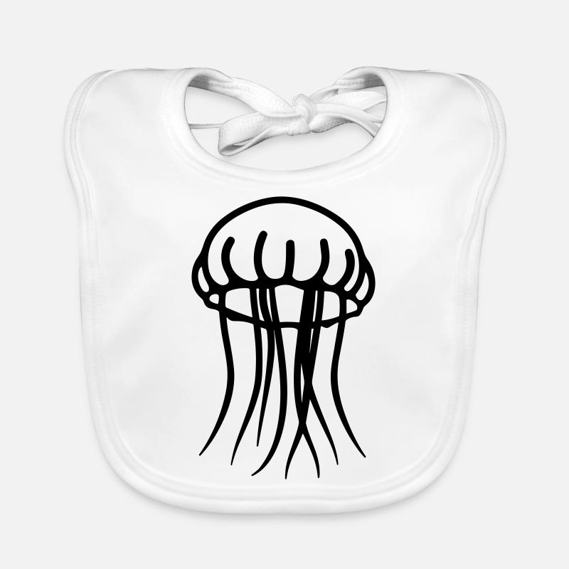 Jellyfish Organic Baby Bibs