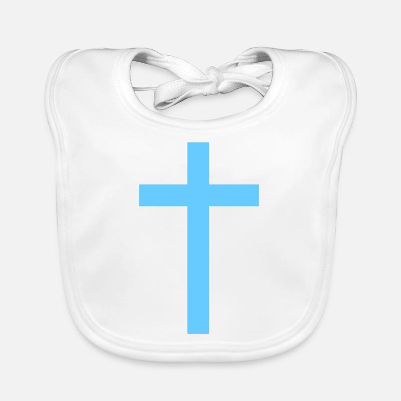 Simple Cross Organic Baby Bibs