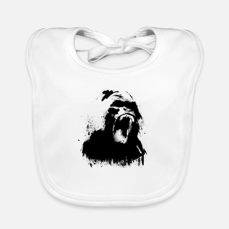 Gorilla Baby Bio-Lätzchen