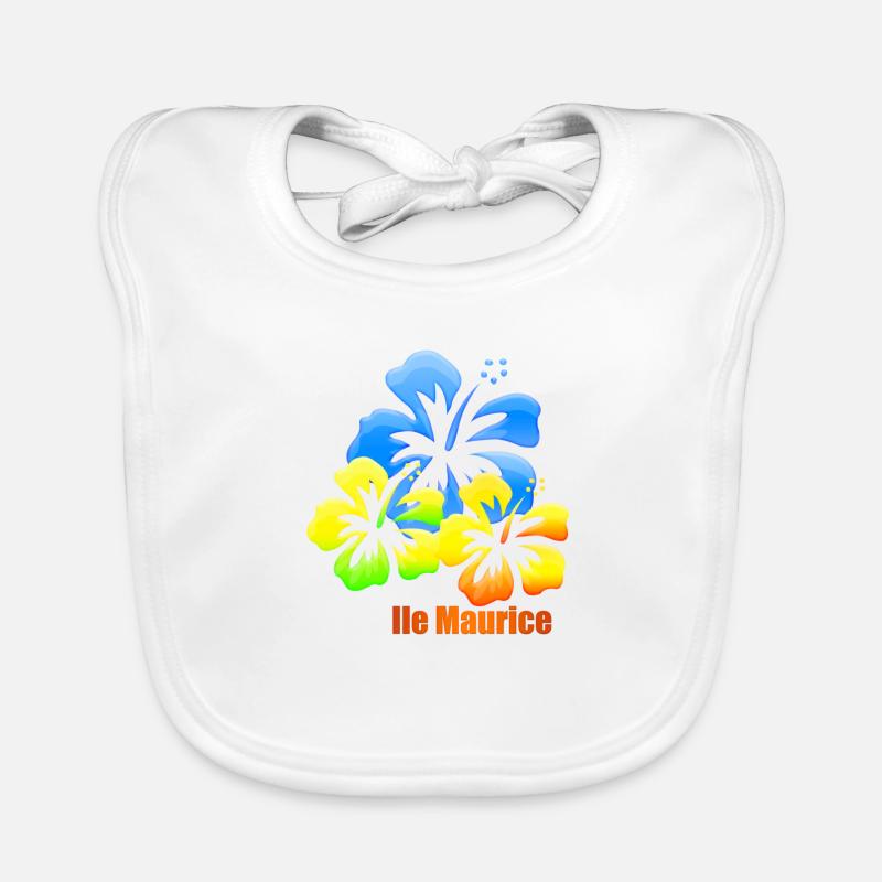 hibiscus Bavoir bio Bébé