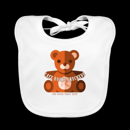 Rocks Teddy Bear - Brown - Bio-slabbetje voor baby's
