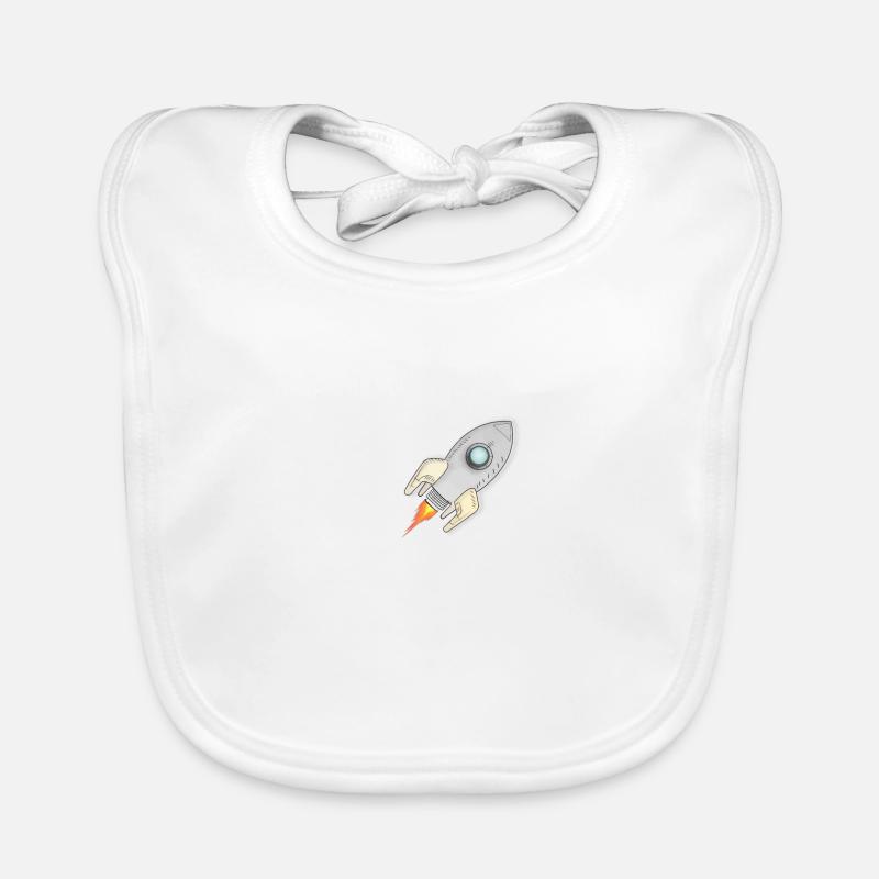 rocket Organic Baby Bibs