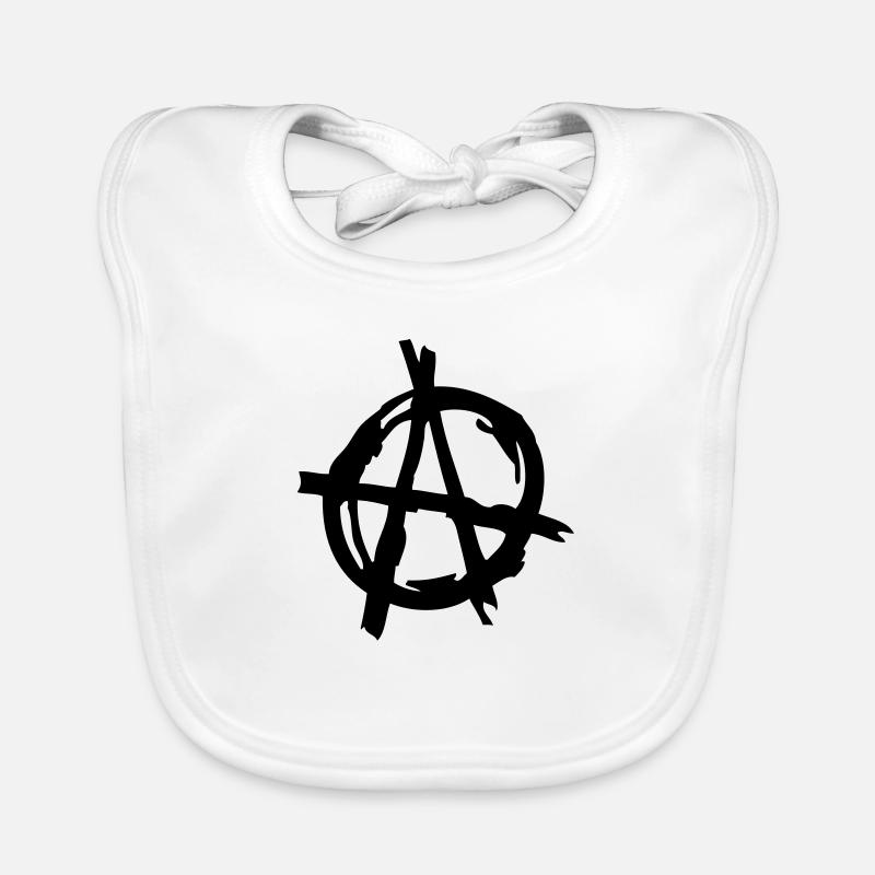 logo anarchy3 Bavoir bio Bébé