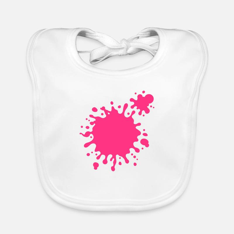 Splatter Organic Baby Bibs