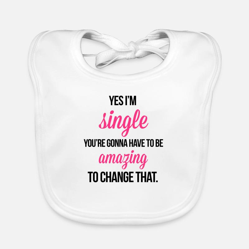 Single Organic Baby Bibs