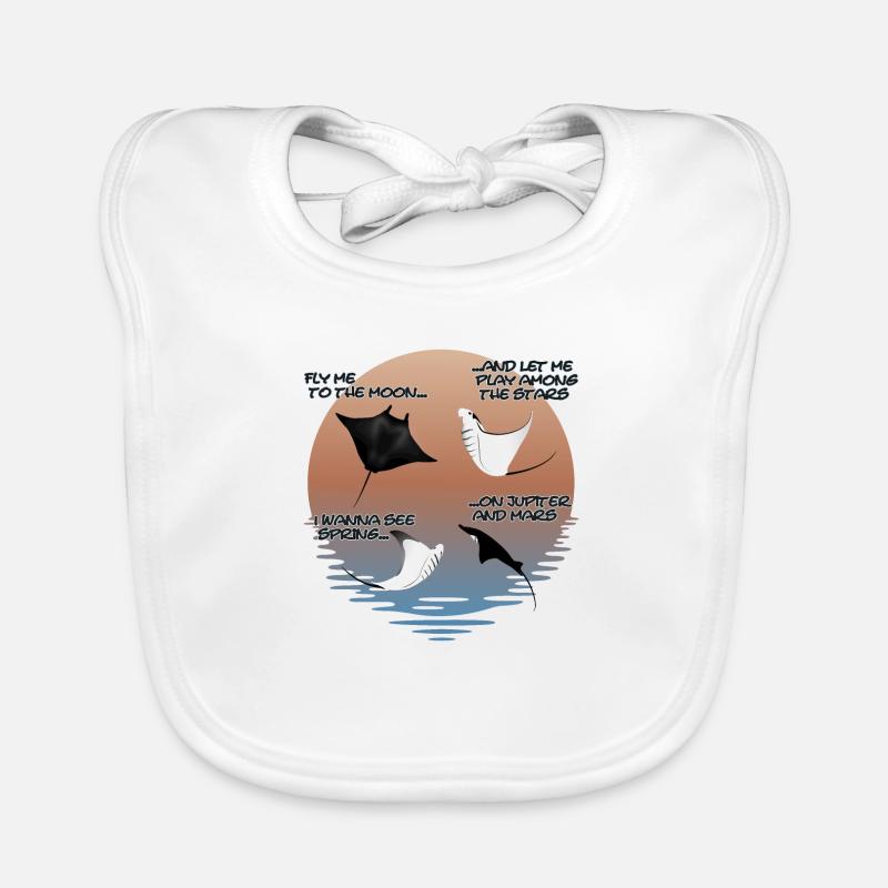 Mantarochen Lustig Baby Bio-Lätzchen