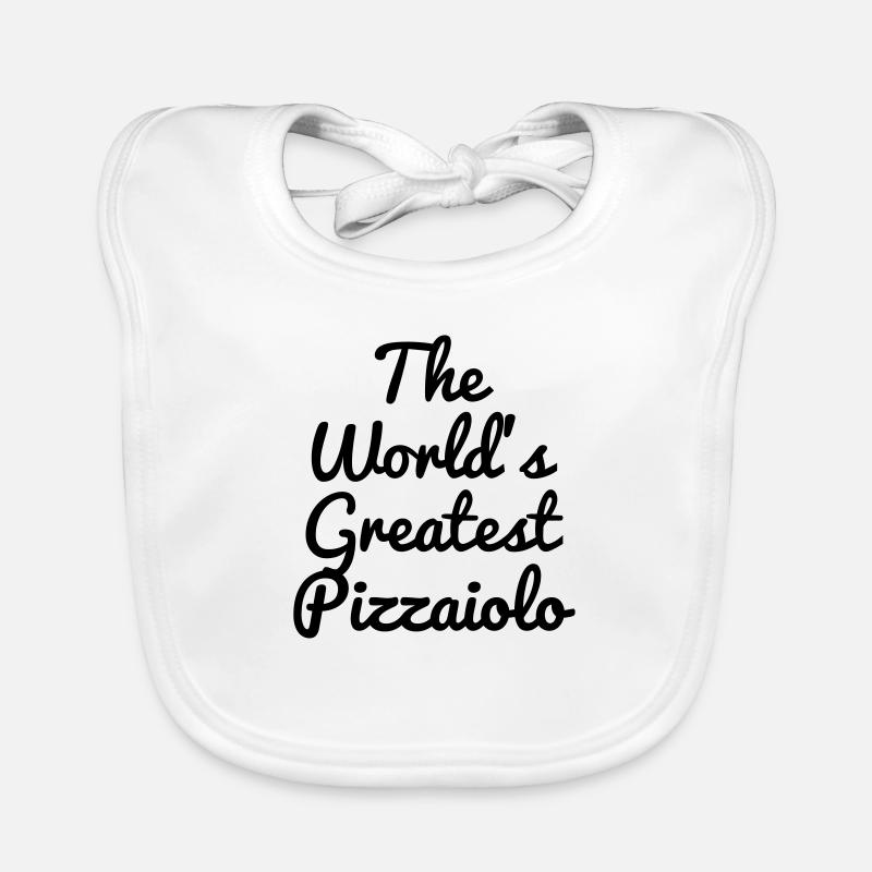 Pizza / Pizzaiolo / Pizza Chef / Pizzachef Organic Baby Bibs