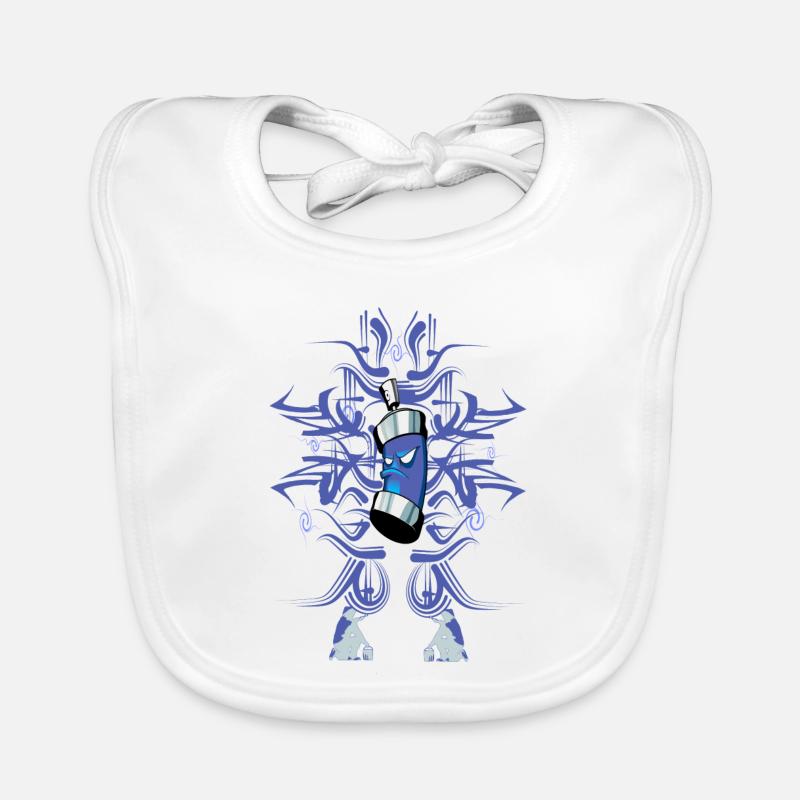 graffiti Organic Baby Bibs